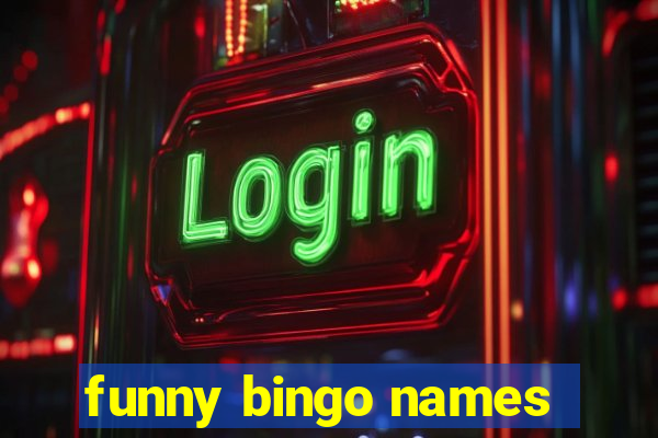 funny bingo names