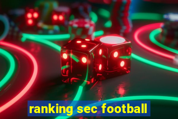 ranking sec football