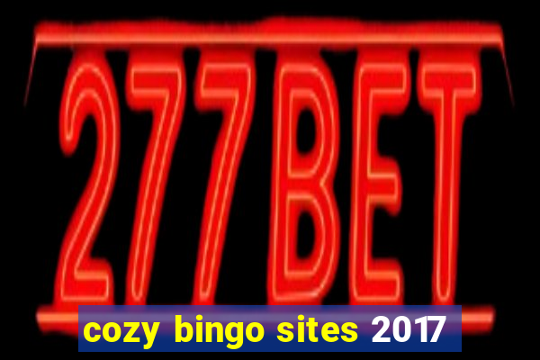 cozy bingo sites 2017