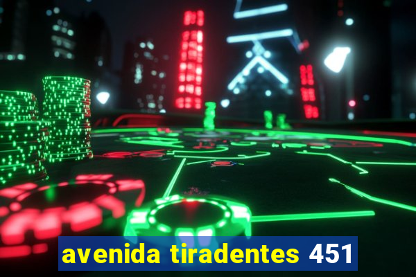 avenida tiradentes 451