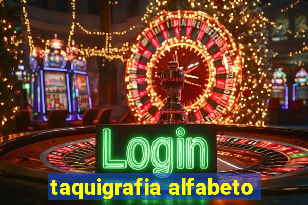 taquigrafia alfabeto