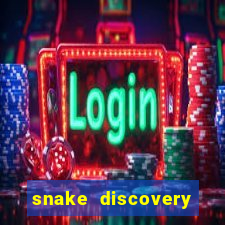 snake discovery bingo card