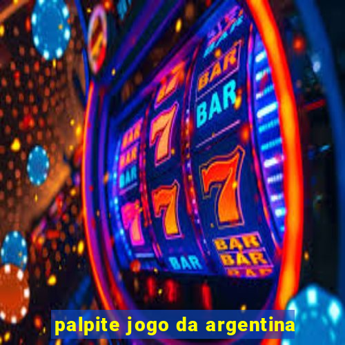 palpite jogo da argentina