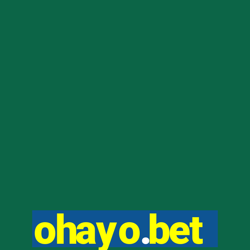 ohayo.bet