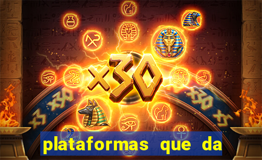 plataformas que da bonus para jogar