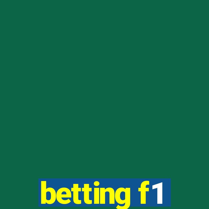 betting f1