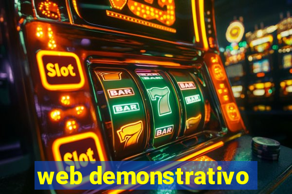 web demonstrativo