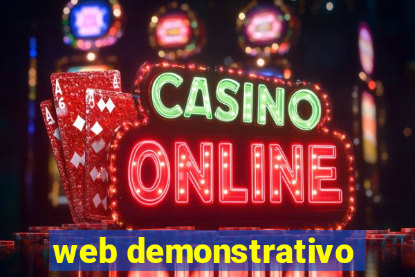 web demonstrativo