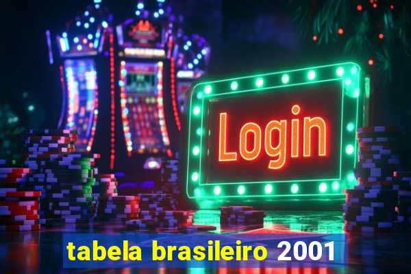 tabela brasileiro 2001