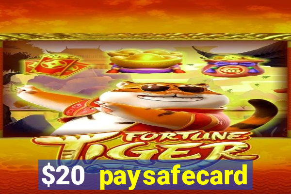 $20 paysafecard deposit bonus casino nz