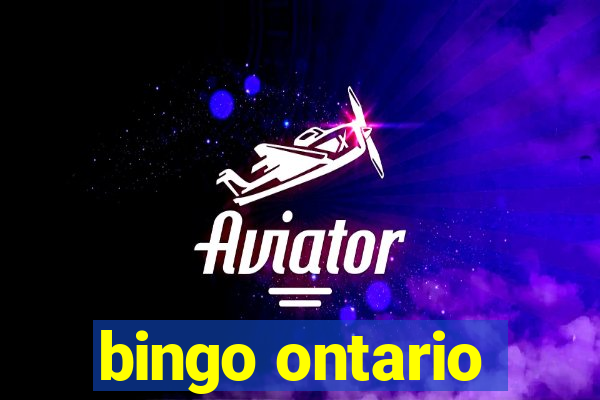 bingo ontario