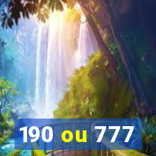 190 ou 777