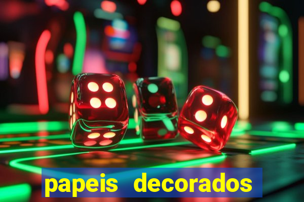 papeis decorados para imprimir