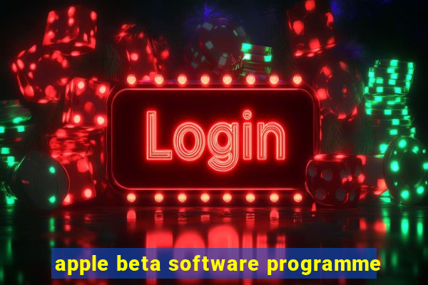 apple beta software programme