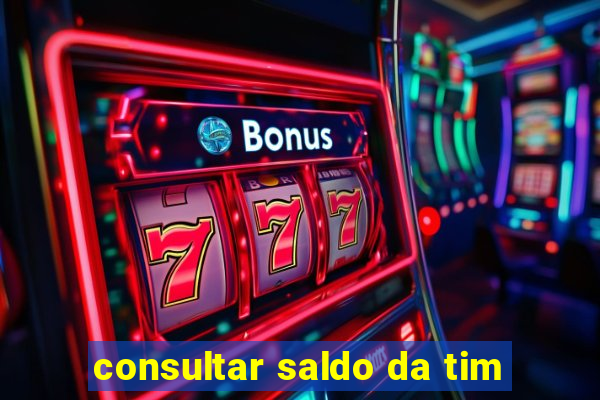 consultar saldo da tim