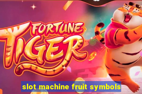 slot machine fruit symbols