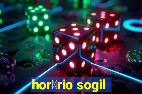 hor谩rio sogil