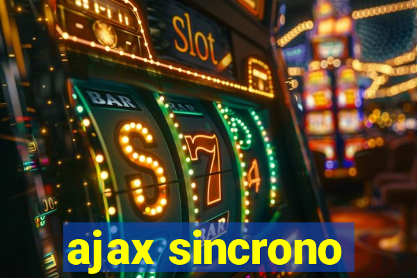 ajax sincrono