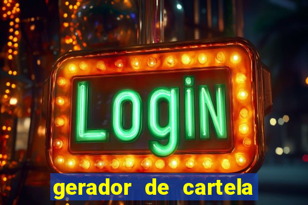 gerador de cartela de bingo