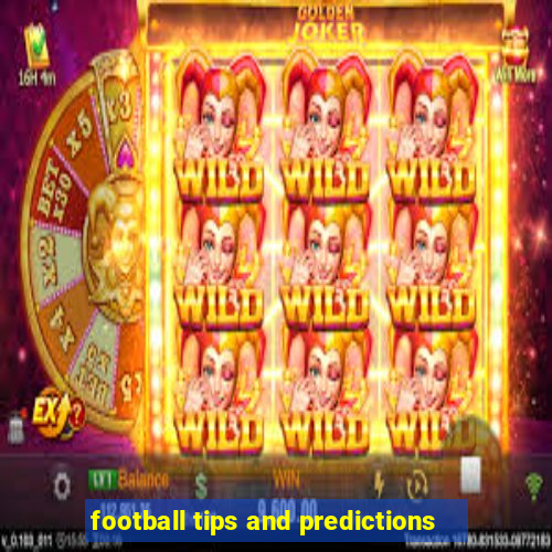 football tips and predictions