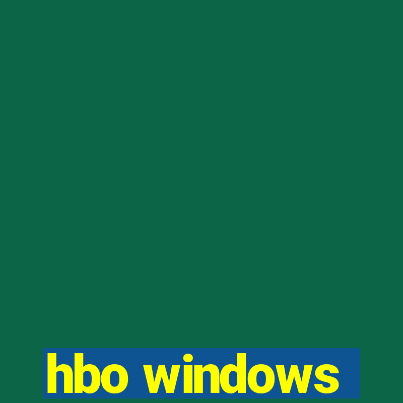 hbo windows