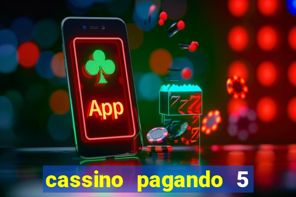 cassino pagando 5 reais no cadastro