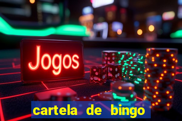 cartela de bingo 75 para imprimir