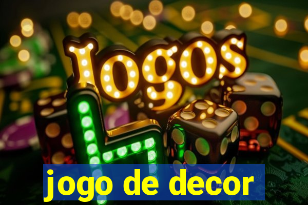 jogo de decor