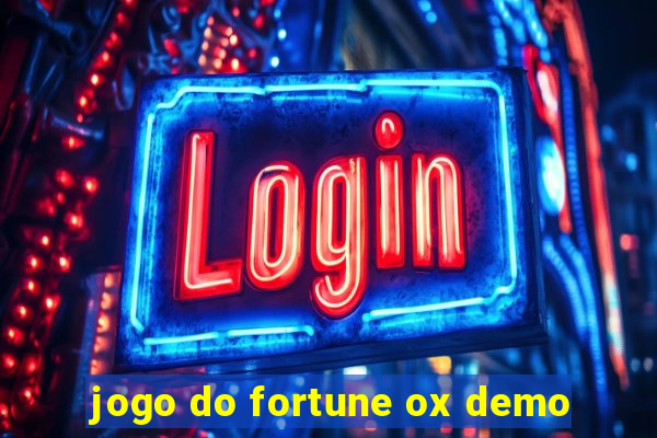 jogo do fortune ox demo