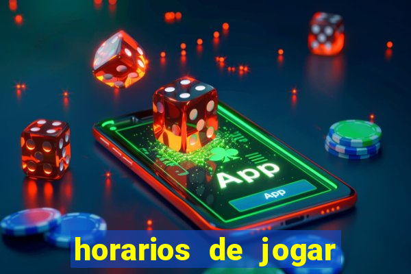 horarios de jogar no fortune tiger