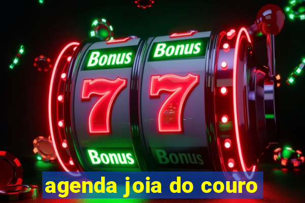 agenda joia do couro