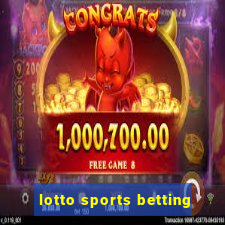 lotto sports betting