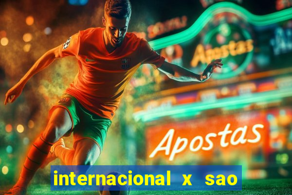 internacional x sao paulo palpites