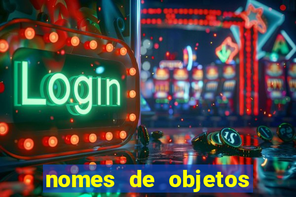 nomes de objetos de origem tupi guarani