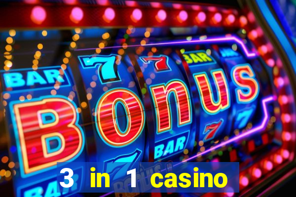 3 in 1 casino game set