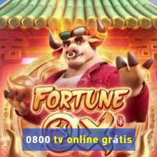 0800 tv online grátis