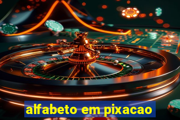 alfabeto em pixacao