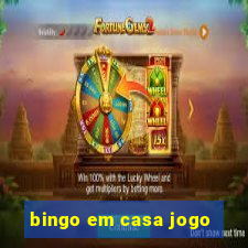 bingo em casa jogo