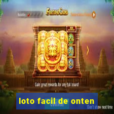 loto facil de onten