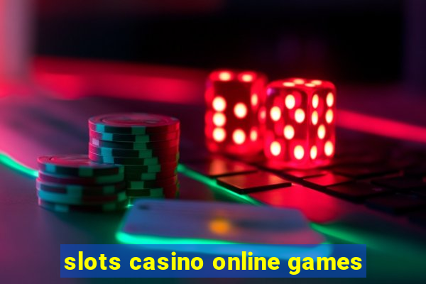 slots casino online games