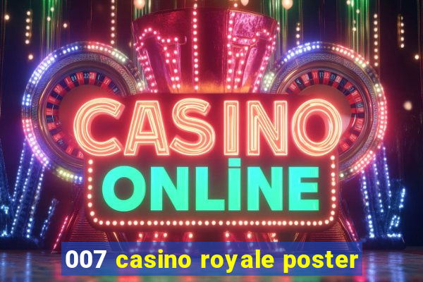 007 casino royale poster