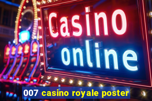 007 casino royale poster