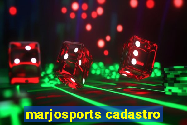 marjosports cadastro