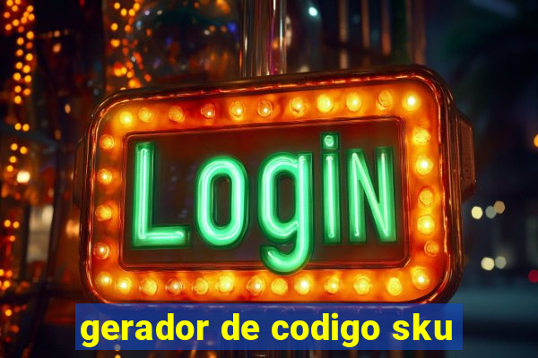 gerador de codigo sku