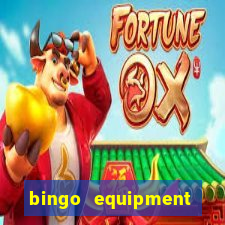 bingo equipment rental near me