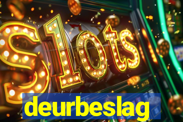 deurbeslag buitendeur met slot