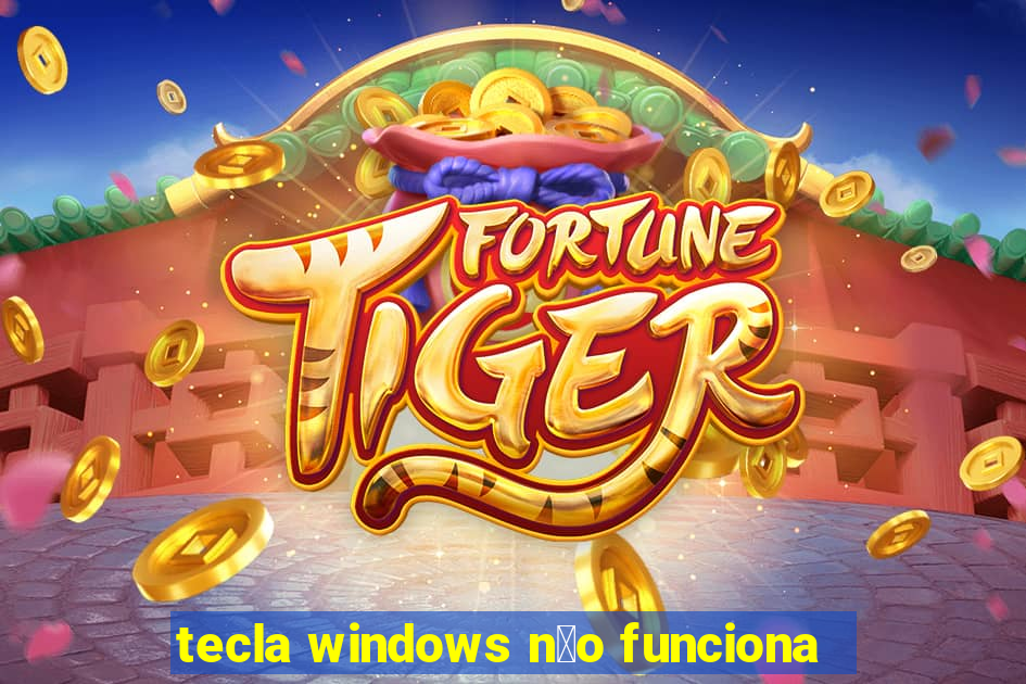 tecla windows n茫o funciona