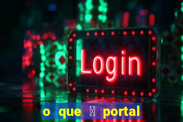 o que 茅 portal do zacarias