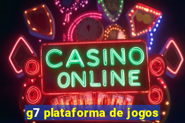 g7 plataforma de jogos