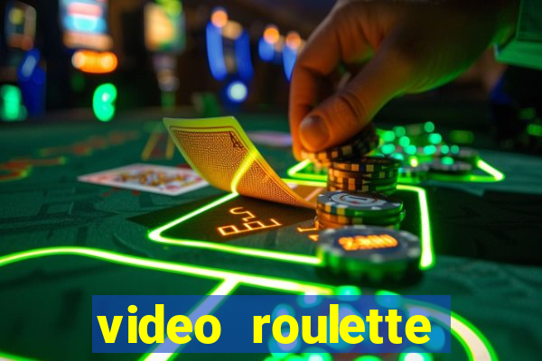 video roulette casino game